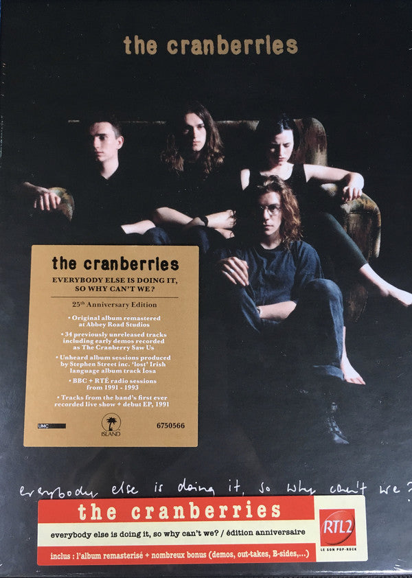 The Cranberries : Everybody Else Is Doing It, So Why Can't We? (Box, 25t + CD, Album, RE, RM + 3xCD, Comp)