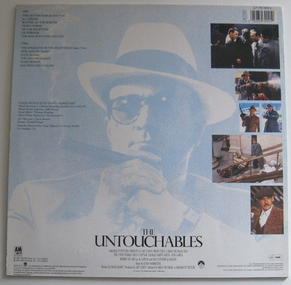 Ennio Morricone : The Untouchables (Original Motion Picture Soundtrack) (LP, Album)