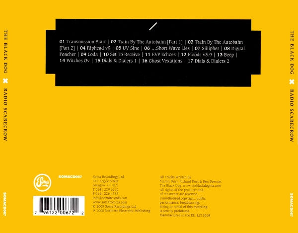The Black Dog : Radio Scarecrow (CD, Album)