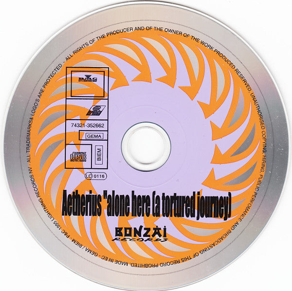 Aetherius : Alone Here (A Tortured Journey) (CD, Maxi)