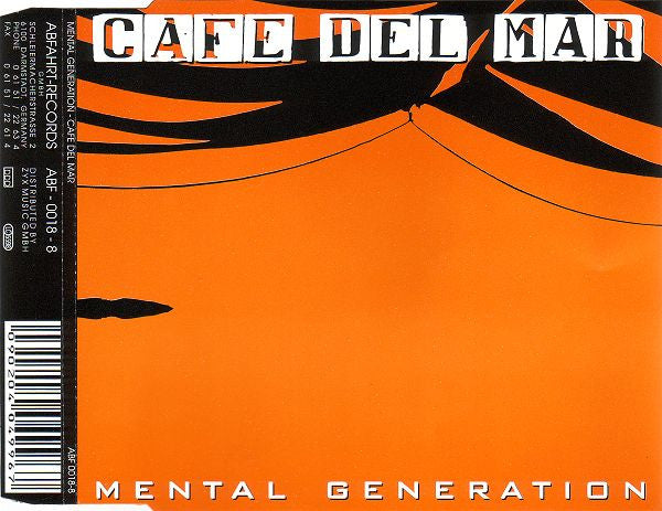 Mental Generation : Cafe Del Mar (CD, Maxi)