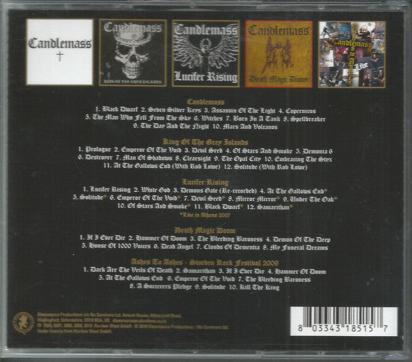 Candlemass : The Nuclear Blast Recordings (5xCD + Box, Comp)