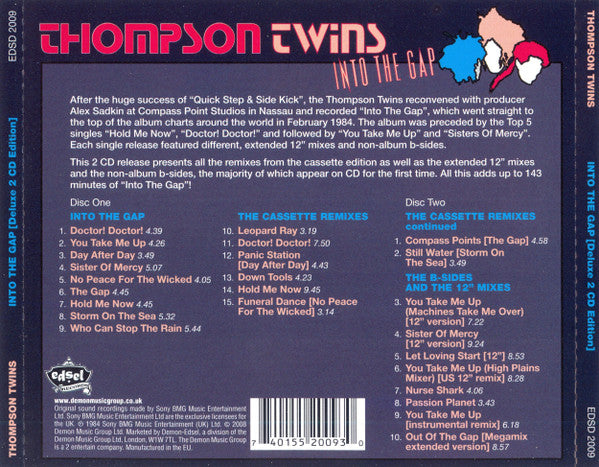 Thompson Twins : Into The Gap (2xCD, Album, Comp, Dlx, RE, RM)
