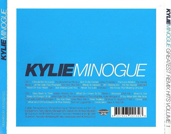 Kylie Minogue : Greatest Remix Hits 1 (2xCD, Comp, RM)