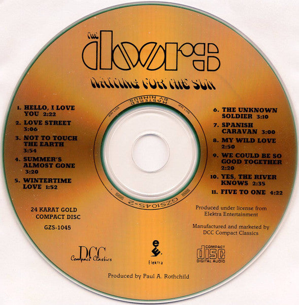 The Doors : Waiting For The Sun (CD, Album, RM, RP, 24k)