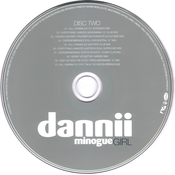 Dannii Minogue : Girl (CD, Album, RE + CD, Comp + Dlx)