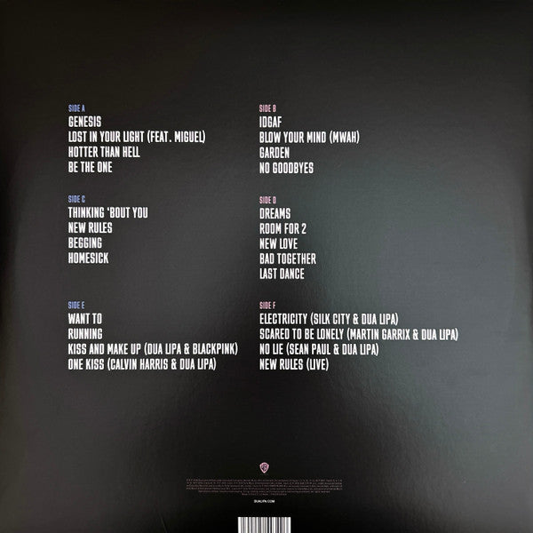 Dua Lipa : Dua Lipa (3xLP, Album, Com)
