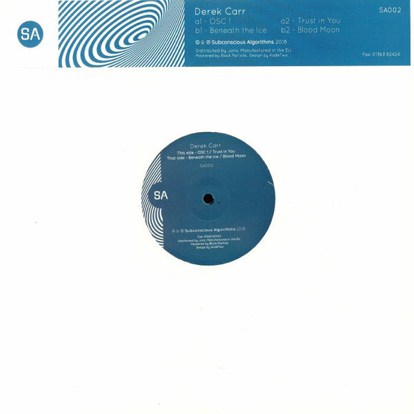 Derek Carr : SA002 (12")