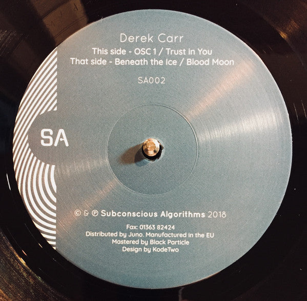 Derek Carr : SA002 (12")