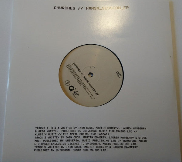 Chvrches : Hansa_Session_EP (10", EP)