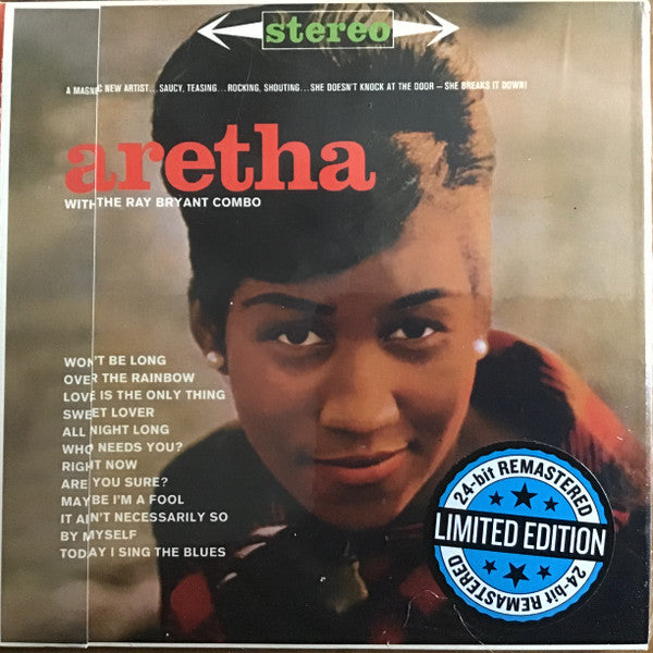 Aretha Franklin With The Ray Bryant Combo : Aretha (CD, Album, RE)
