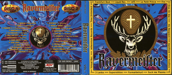 Various : Ravermeister Vol. I (2xCD, Comp)