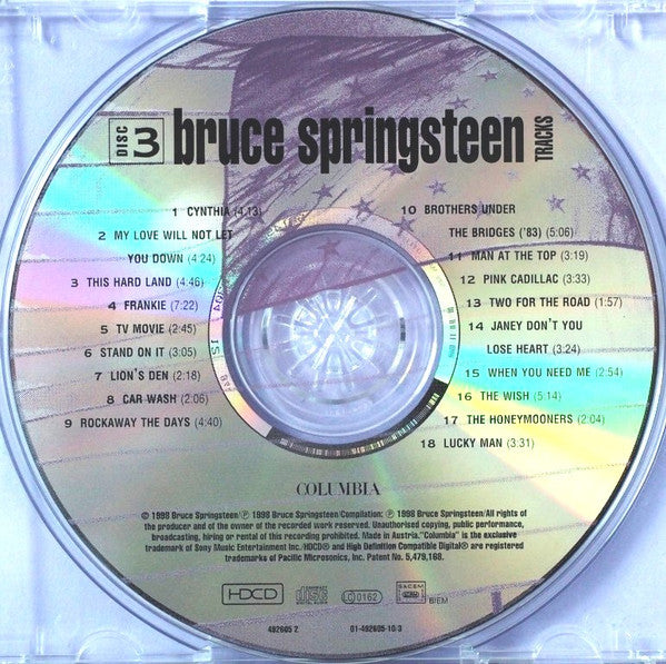 Bruce Springsteen : Tracks (4xHDCD, RM + Box)