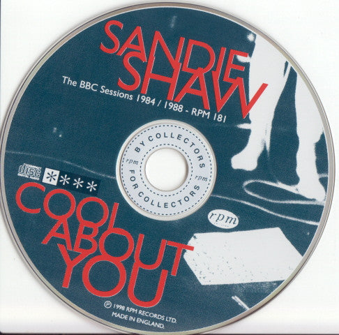 Sandie Shaw : Cool About You: The BBC Sessions 1984/1988 (CD, Album)