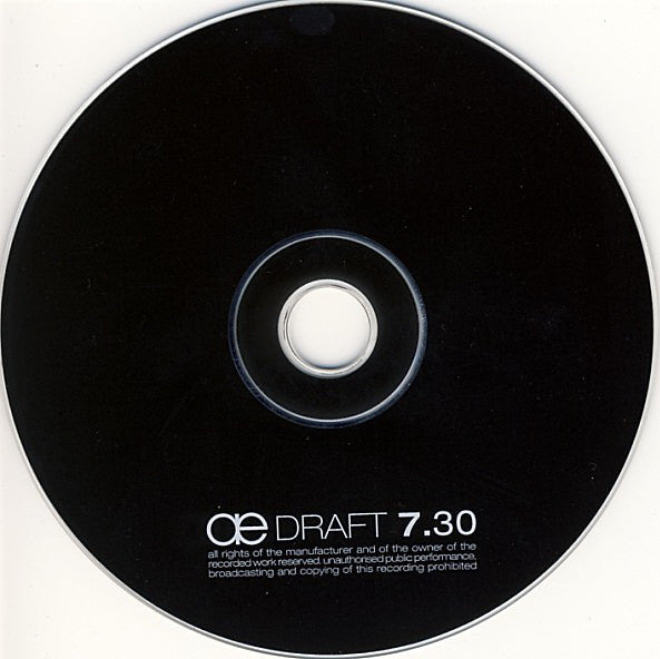 Autechre : Draft 7.30 (CD, Album)