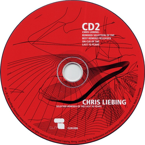 Chris Liebing : Selected Remixes Of The Last 10 Years (2xCD, Comp)