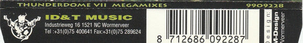 Various : Thunderdome VII - The Megamixes (CD, P/Mixed)