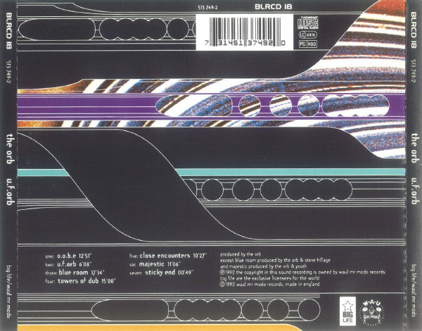 The Orb : U.F.Orb (CD, Album)