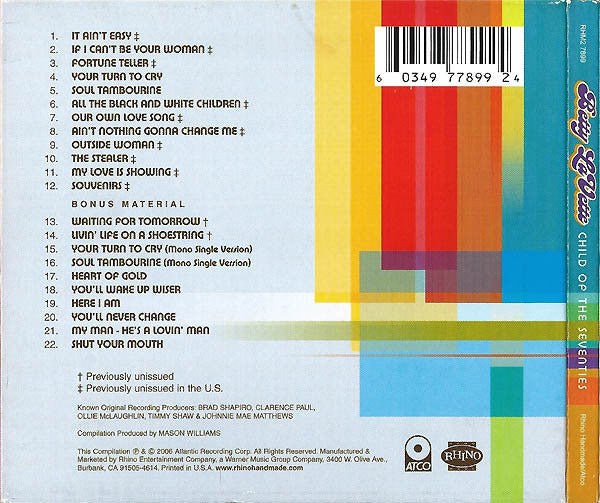 Betty Lavette* : Child Of The Seventies (CD, Album, Ltd, Num, RM)