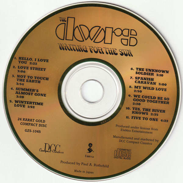 The Doors : Waiting For The Sun (CD, Album, RE, RM, 24k)