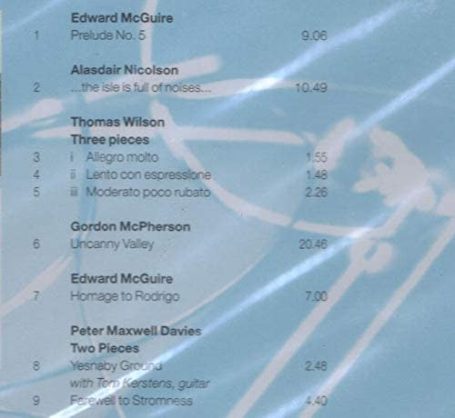 Allan Neave : ...The Isle Is Full Of Noises...New Scottish Music For Guitar (CD, Album)