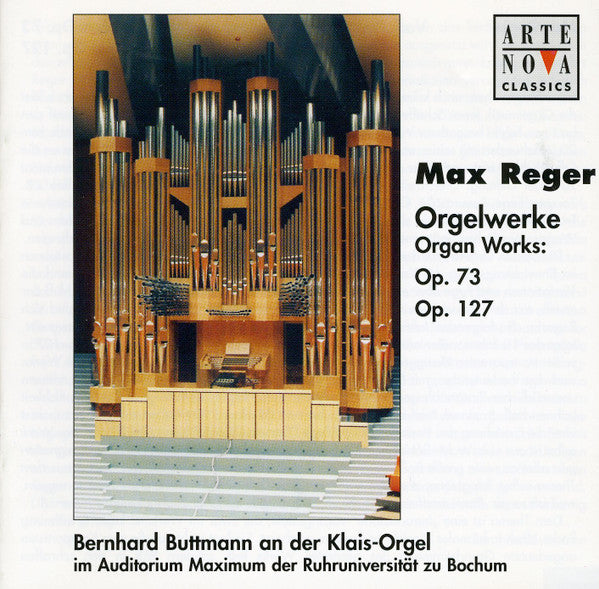 Max Reger - Bernhard Buttmann : Orgelwerke - Organ Works (CD, Album)