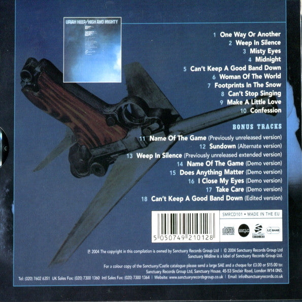 Uriah Heep : High And Mighty (CD, Album, Dlx, RE, RM, Sli)