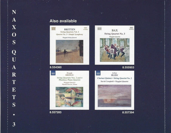 Peter Maxwell Davies, Maggini Quartet* : Naxos Quartets Nos. 5 And 6 (CD, Album)