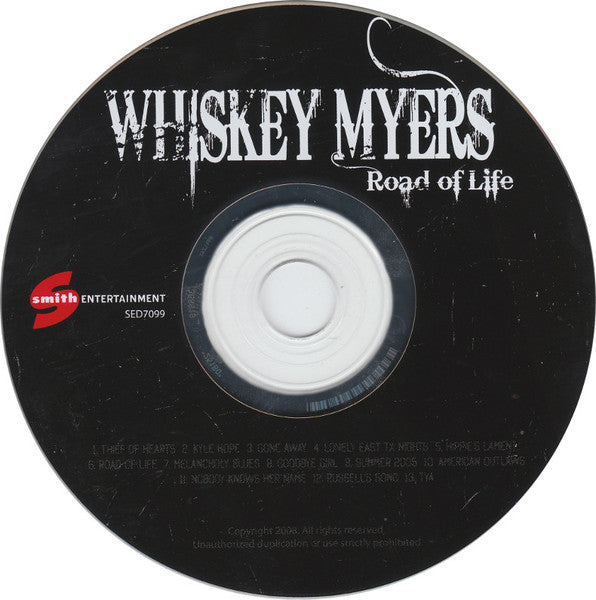 Whiskey Myers : Road Of Life (CD, Album)