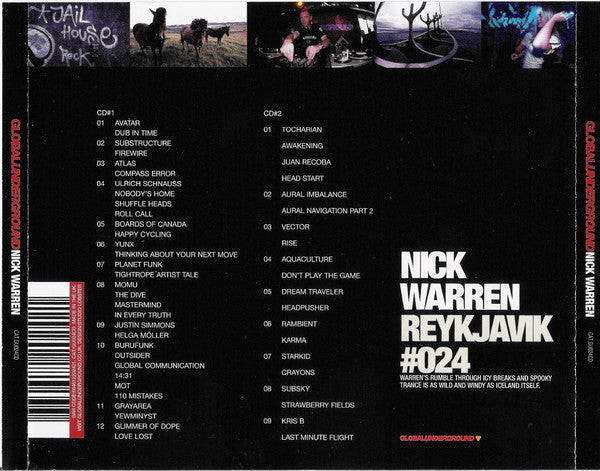 Nick Warren : Reykjavik #024 (2xCD, Mixed)
