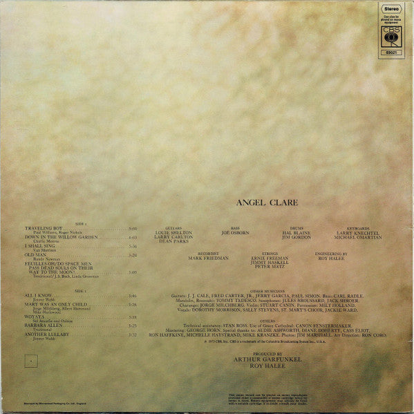Garfunkel* : Angel Clare (LP, Album)