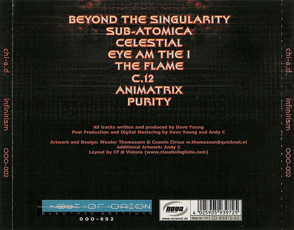 Chi-A.D. : Infinitism (CD, Album)
