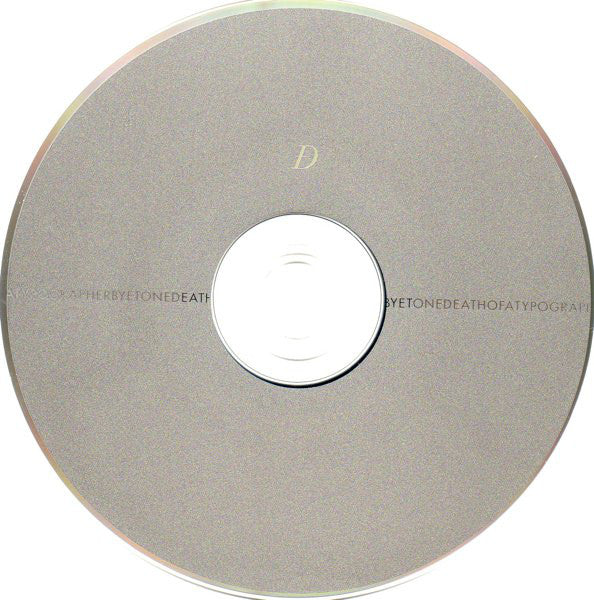Byetone : Death Of A Typographer (CD, Album)