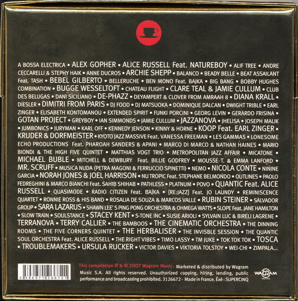 Various : Saint-Germain Des-Prés Café Paris (10xCD, Comp + Box, Ltd)