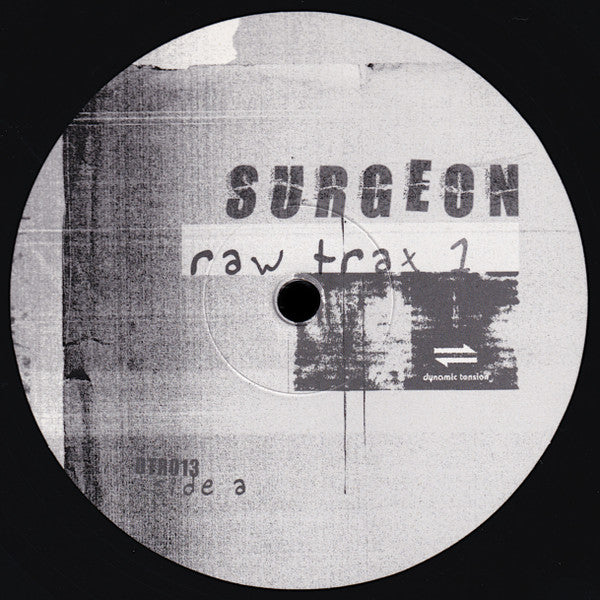 Surgeon : Raw Trax 1 (12", EP)
