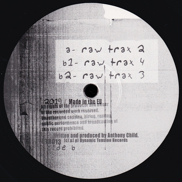 Surgeon : Raw Trax 1 (12", EP)