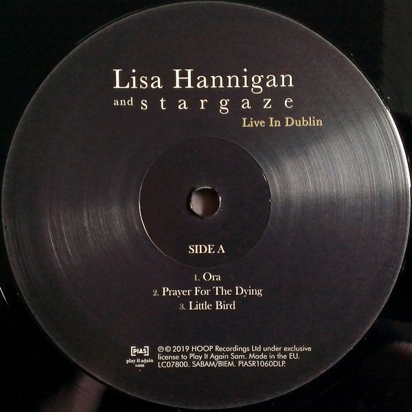 Lisa Hannigan And s t a r g a z e* : Live In Dublin (2xLP, Album)