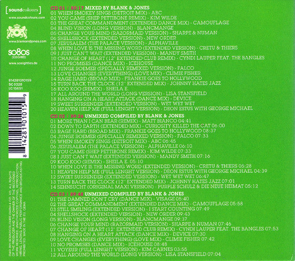 Blank &amp; Jones : So80s (Soeighties) 6 (CD, Mixed + 2xCD, Comp)