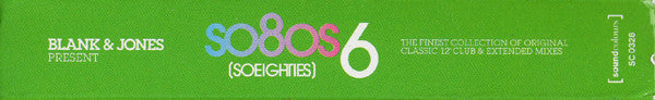 Blank &amp; Jones : So80s (Soeighties) 6 (CD, Mixed + 2xCD, Comp)