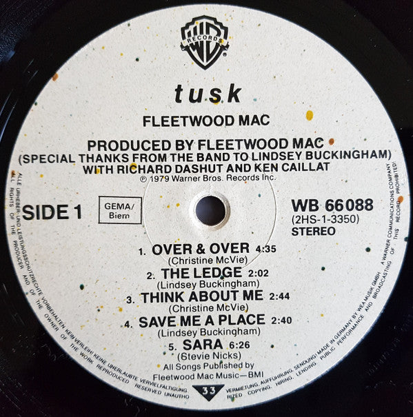 Fleetwood Mac : Tusk (2xLP, Album, RE)