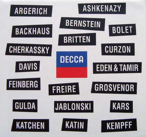 Various : Decca Sound - The Piano Edition (55xCD, Album, Mono, RE, RM, Car + Box, Comp, Ltd)