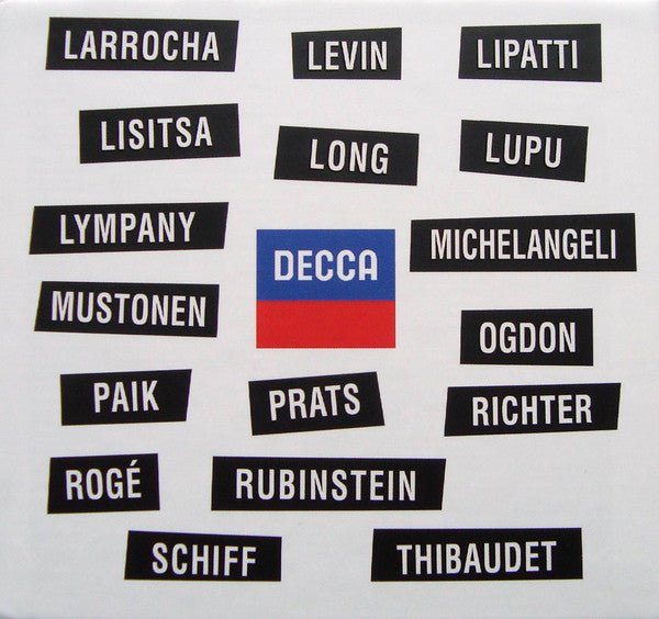 Various : Decca Sound - The Piano Edition (55xCD, Album, Mono, RE, RM, Car + Box, Comp, Ltd)