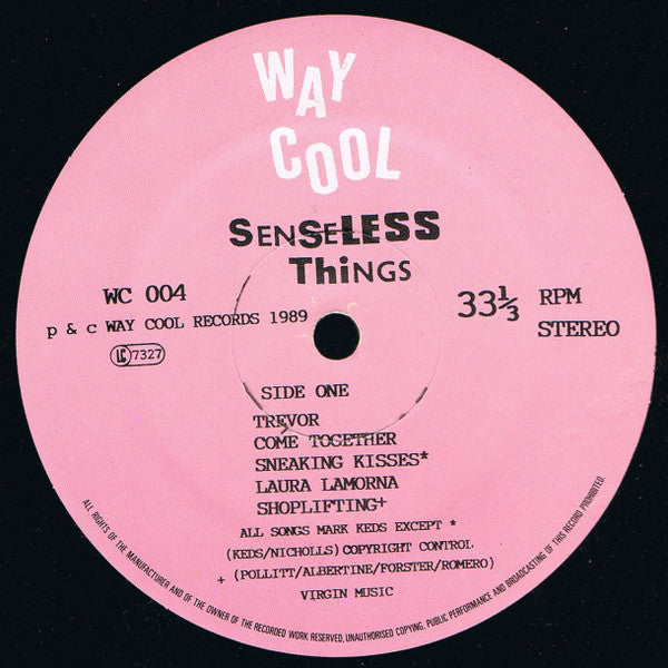 Senseless Things : Postcard C.V. (LP, Album)