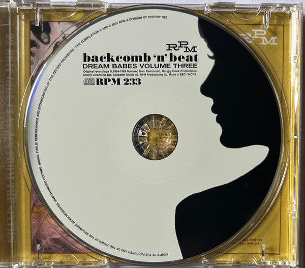 Various : Backcomb 'N' Beat Dream Babes Volume Three (CD, Comp)