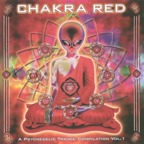 Various : Chakra Red - A Psychedelic Trance Compilation Vol. 1 (CD, Comp)