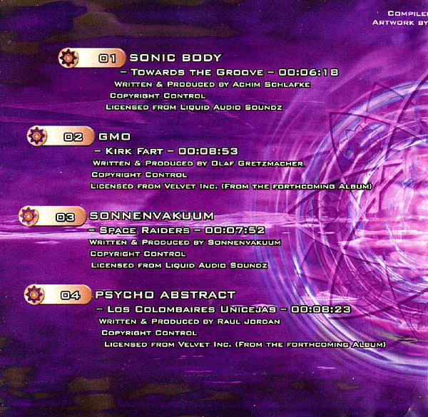 Various : Chakra Violet - A Psychedelic Trance Compilation Vol. 5 (CD, Comp)
