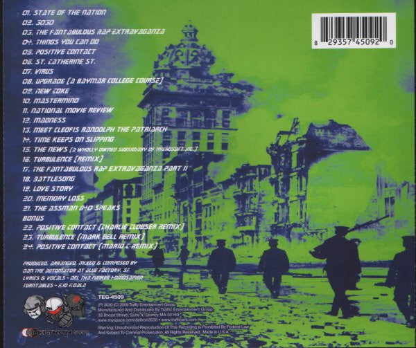 Deltron 3030 : Deltron 3030 (CD, Album, RE)