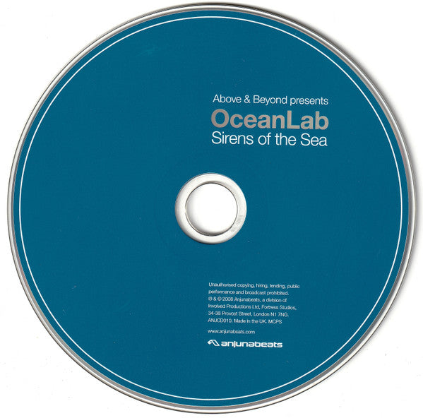 Above &amp; Beyond Presents OceanLab : Sirens Of The Sea (CD, Album, Dig)