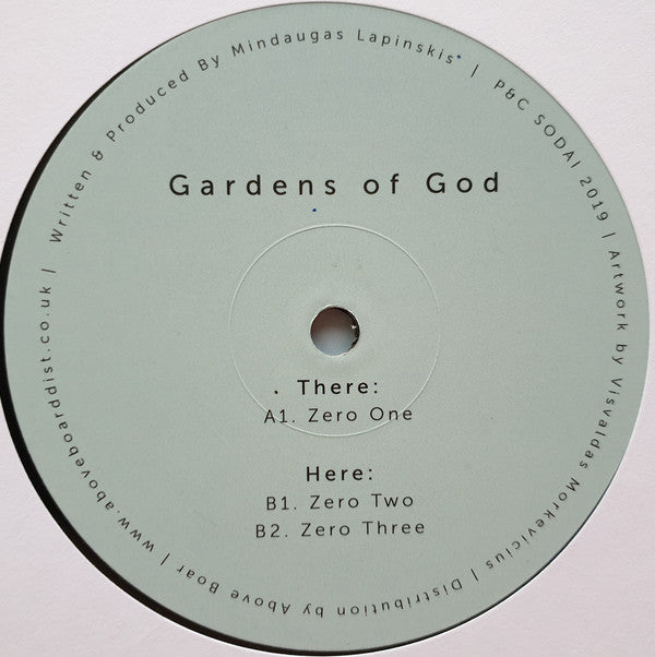 Gardens Of God : El Zero (12&quot;)