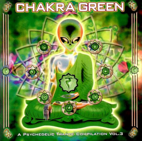 Various : Chakra Green - A Psychedelic Trance Compilation Vol. 3 (CD, Comp)